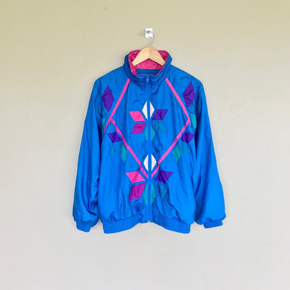 Vintage windbreaker track jacket